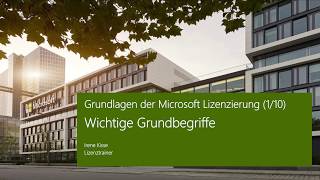 Grundlagen der Microsoft Lizenzierung Wichtige Grundbegriffe  Microsoft [upl. by Aveneg]