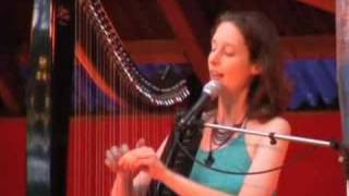 Celtic Harp and Song at Folk Festival  Keltische Harfe und Gesang [upl. by Jerrie]