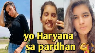 Yo Haryana se pardhan tiktok videosayushi maan haryanvi girl tranding tiktok foreverviral jaatni [upl. by Taylor]