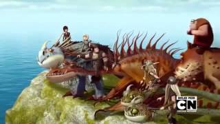 First Clip for Dreamworks Dragons Riders of Berk [upl. by Llenyaj350]