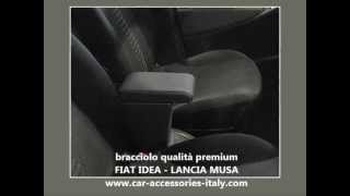 Bracciolo per Fiat Idea e Lancia Musa  Qualità premium by Car Accessories Italy [upl. by Rusell]