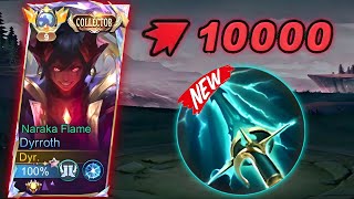 FINALLY NEW ITEM DYRROTH 100 BROKEN😱🔥  BEST 1 HIT BUILD DYRROTH 2024 [upl. by Orit]