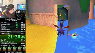 World Record Spyro 2 14 Talisman  2249 [upl. by Durware9]