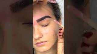 Brows lamination shorts juliedesigner eyebrow youtubeshorts makeup shortvideo [upl. by Patric820]