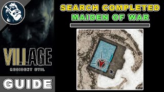 Search Completed Maiden of War House 3 in Resident Evil 8 Village  Items Location [upl. by Eenaej]