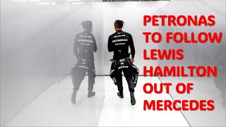 Toto Wolff tries to stop PETRONAS following Lewis Hamilton out of Mercedes on the eve of Mexican GP [upl. by Pfosi]