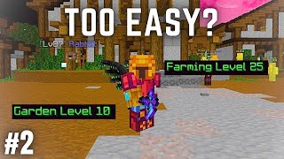 You Earn MILLIONS with the Garden  Hypixel Skyblock 2 [upl. by Patric]