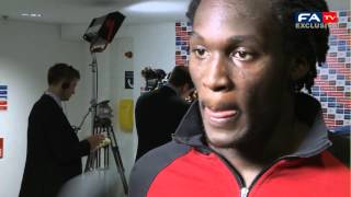 Romelu Lukaku Post Match Interview  England 10 Belgium [upl. by Nedak]