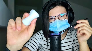 ASMR  Tracing Your Face amp Whispering Deep in Your Ears 🧸 [upl. by Gnuj]