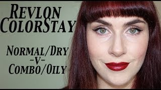 Revlon ColorStay Foundation NormalDry V ComboOily [upl. by Webb]