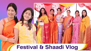 Garhwali Shaadi Vlog and Festival Celebration  A Day In My LIFE  CookWithNisha [upl. by Ylimme]