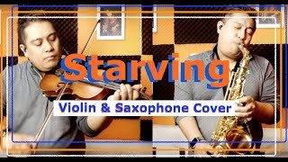 Starving Saxophone amp Violin cover [upl. by Pytlik]