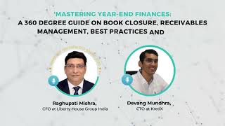 KredX Webinar  How To Master YearEnd Finances With Raghupati Mishra [upl. by Estelle]