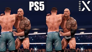 PS5 vs Xbox Series X  WWE 2K24 Technical Review [upl. by Ambrosio]