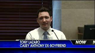 ExBoyfriend Testifies That Casey Anthony Never Mentioned Missing Daughter [upl. by Ferullo]