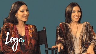 Lisa amp Jessica Origliasso from quotThe Veronicasquot Talk Favorite Twins [upl. by Padraig869]