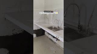 bancada de cozinha em porcelanato esculpido [upl. by Sikorski]