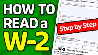 How to Read Your W2 Tax Form [upl. by Quill]