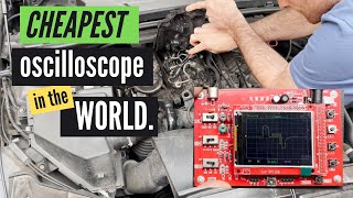 Cheapest Oscilloscope in the World DSO 138  Mechanic Mindset [upl. by Ylrebmek]