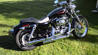 2008 Harley Davidson Sportster 1200 Custom [upl. by Eleumas144]