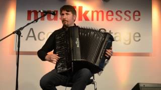 Pasquale Coviello play Beltuna at Musikmesse 2015 part 2 [upl. by Rodi]