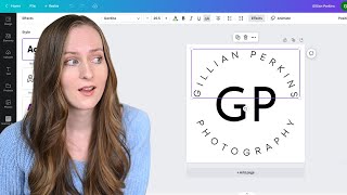 How to Make Your Own LOGO with Canva easy stepbystep tutorial [upl. by Finella]