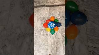 Colour full balloons poppin 🔥reverseasmrsatisfiying loveshorts youtubeshorts [upl. by Dupaix326]