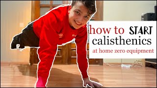 calisthenics full body guide at home zero equipment in 2024 [upl. by Esineg]