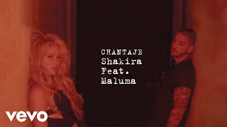 Shakira  Chantaje Audio ft Maluma [upl. by Amber]