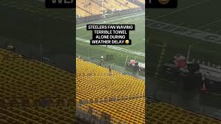 This Steelers fan is DEDICATED shorts [upl. by Euqinomod]