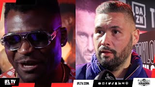 TONY BELLEW MAKES BRUTAL CLAIM ABOUT FRANCIS NGANNOU AHEAD OF ANTHONY JOSHUA FIGHT  JOSHUANGANNOU [upl. by Roque578]