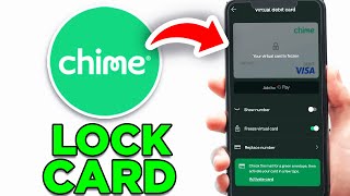 How To Lock Chime Card On App Full Guide  Freeze Chime Card [upl. by Adnih]