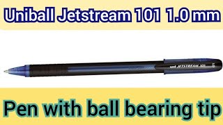 Uniball Jetstream 101 medium tip ballpoint  A smoothest pen ever made [upl. by Arda]