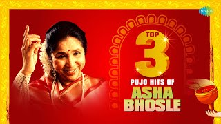 Top 3 Pujo Hits Of Asha Bhosle  Mohuay Jomechhe Aaj  Jete Dao Amay  Phule Gandha Nei [upl. by Ahtekahs]