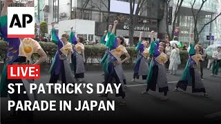 LIVE St Patrick’s Day parade in Tokyo [upl. by Notyrb]