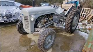 1956 MASSEY FERGUSON TEF20  MATHEWSONS CLASSIC CARS  14 amp 15 FEBRUARY 2024 [upl. by Waldner504]