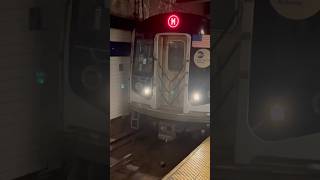 Middle VillageMetropolitan Ave bound R160A M train leaving BroadwayLafayette St [upl. by Persas]