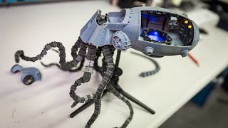 Show and Tell 3D Printed Steampunk Octopod [upl. by Fogg774]