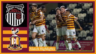 MATCH HIGHLIGHTS Grimsby Town v Bradford City EFL Trophy [upl. by Gabler]