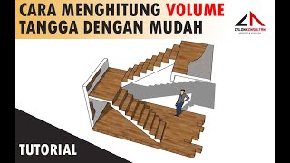 CARA MENGHITUNG VOLUME TANGGA DENGAN MUDAH [upl. by Cate]