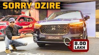 All New Honda Amaze 2024 🤓 8 lakh me Dzire se zyada features [upl. by Drolyag]