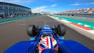 F1 ONBOARD MAGNY COURS  Olivier Panis  Prost AP04 V10 [upl. by Emma]