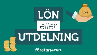 Olika skatt vid lön och utdelning i aktiebolaget [upl. by Atteragram]