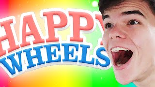 HAPPY WHEELS FUNNY MOMENTS 31 [upl. by Anirec]