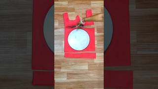 Table mats for dining table  old bag reuse idea shorts diy tablemats tablemat viralvideo [upl. by Ysdnyl394]