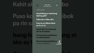 titibotibo lyrics [upl. by Ellimahs]