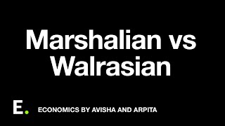 Marshalian vs Walrasian  Important question IAS economics optional General amp Partial Equi 115 [upl. by Amelina546]