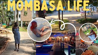 Mombasa Vacation Vlog Sarova Whitesands  Toscana Beaches  Yummy Food [upl. by Ahsena]