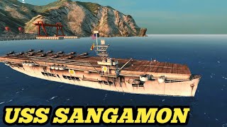 USS SANGAMONAnalisisBattle Of Warships [upl. by Tneicniv]