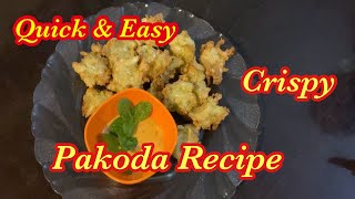 Nepali Crispy Pakora  Pakoda  How To Make Pakoda  New Pakoda Recipe  Easy amp Quick Tea Time Snack [upl. by Amapuna]